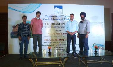 JK TOURISM DEPARTMENT HOLDS INTERACTIVE SESSIONS WITH LOCAL TOUR TRAVEL OPERATORS, MEDIA OFFICERS BRIEF THEM ABOUT POST COVID-19 PREPARATIONS BY JK ADMINISTRATION, DIVERSIFIED TOURISM PORTFOLIO