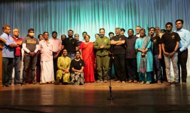 மரணத்துடனான உரையாடலாக அமைந்துள்ளது “ விநோதய சித்தம்” நாடகம் - உலகநாயகன் கமல்ஹாசன் பாராட்டு !