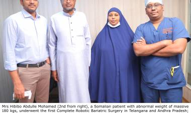 Apollo Hospital performs the first Complete Robotic Bariatric Surgery in the Telugu states!