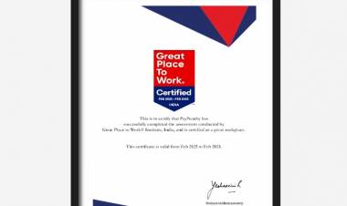 PayNearby is Great Place to Work-Certified™ in India