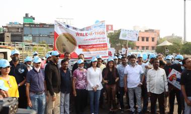 கே.பாக்யராஜ் மற்றும் நடிகை சாயா சிங், சாக்ஷ்சி அகர்வால் தொடங்கி வைத்த சிறப்பு விழிப்புணர்வு நடைப்பயணம் 'அனைவருக்கும் சிறுநீரக ஆரோக்கியம்'