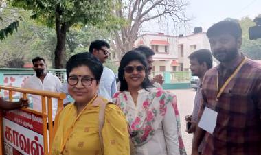 நடிகர் சங்க வாக்கு எண்ணிக்கை துவங்கியது தபால் வாக்குகளை எண்ணும் பணி தற்போது நடைபெற்று வருகிறது