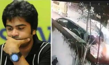 சாலையை கடக்க முயன்ற முதியவர் மீது நடிகர் சிலம்பரசனுக்கு சொந்தமான கார் மோதி விபத்து