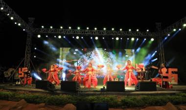 TELUGU NEW YEAR BASH 2022   Hybiz TV Telugu New Year Bash Was An Upbeat Experience For The City Music Lovers