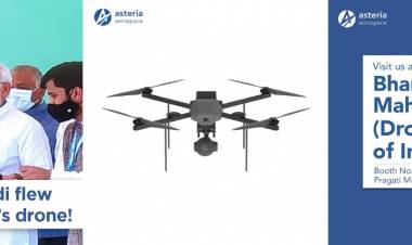 Asteria Aerospace participates in the Drone Festival of India 2022