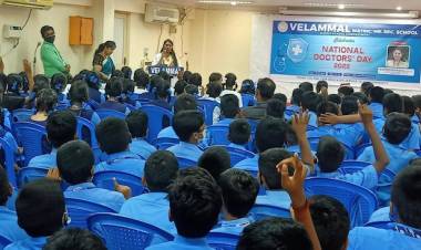 NATIONAL DOCTOR'S DAY CELEBRATED AT VELAMMAL