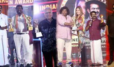 Indian Awards 2022 Presented to 100 Celebrities by John Amalan and Sneha Nair
