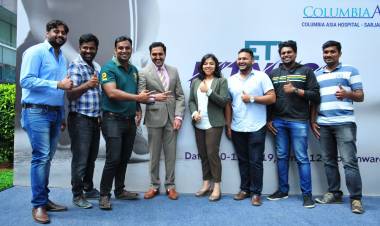 ETV fitness challenge launched for employees at the tech park by Columbia Asia Hospital Sarjapur Road