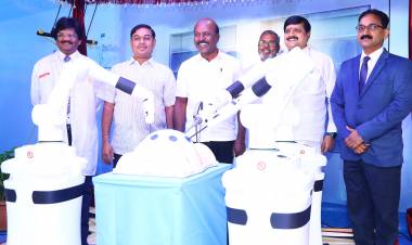 Hon'ble Minister for Health and Family Welfare, Government of Tamil Nadu Thiru. Ma. Subramanian inaugurated CMR's Versius Robotic Surgical System at SIMS Hospital, Vadapalani