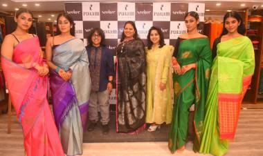 “Palam Silks turns into a Seeker” A Kanjeevaram series inspired by art and cultures across the world, starting from Spanish floor art to Indian peacock damask