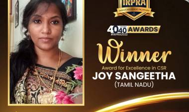 Chennai woman PR professional is the only one from Tamil Nadu to get selected for India's Regional PR Awards 2022 (IRPRA #40u40)
