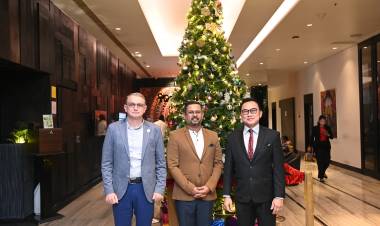Annual Tree Lighting Ceremony at Novotel, Chamiers Road