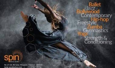Spin Dance Studio,RK Salai is now open for registrations