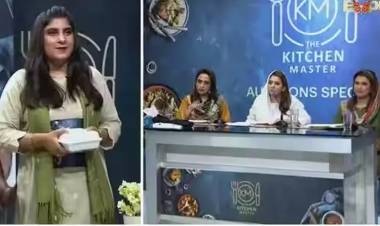 டிவி சமையல் நிகழ்ச்சியில் கடையில் இருந்து பிரியாணி வாங்கி வந்த போட்டியாளர் வைரலாகும் வீடியோ