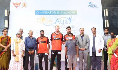 Apollo Hospitals in association with Sunrisers Hyderabad Cricket team and Jeevandan, launch RiseAgain campaign to raise awareness about Organ Donation!