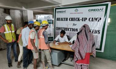 CREDAI NCR Organises Mega Health Camp At EROS Sampoornam In Greater Noida West