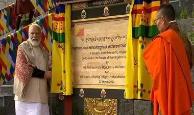 பூட்டான் நாட்டில் நவீன மருத்துவமனையை திறந்துவைத்தார் பிரதமர் மோடி