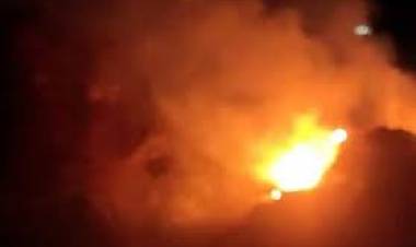 ஊட்டி என்.சி.எம்.எஸ்., அருகே தீ விபத்து !