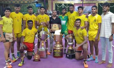 South India Level Kabaddi (Men) Tournament - SRM IST WON GOLD Medal