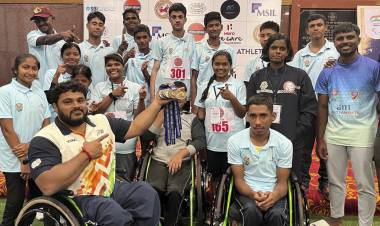 Aditya Mehta Foundation & Navodaya Vidyalaya Samiti para-athlete students create history at the Junior & Sub Junior National para-athletics Championship 2024!