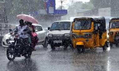 தமிழ்நாட்டில் இன்று 9 மாவட்டங்களில் கனமழை பெய்ய வாய்ப்புள்ளதாக வானிலை ஆய்வு மையம் தகவல்