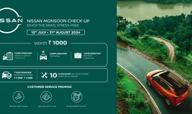 Nissan Motor India announces free monsoon check-up camp for customers across India