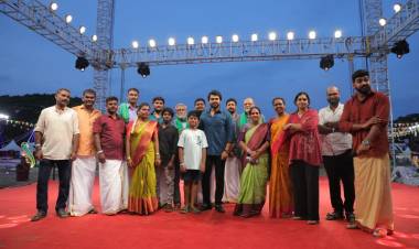 சென்னையில் செம்பொழில் கிராமத்துத் திருவிழாவில் கலந்துகொண்ட, நடிகர் கார்த்தி !!