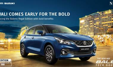 Maruti Suzuki Introduces Baleno Regal Edition: Indulgent Comfort, Distinct Styling