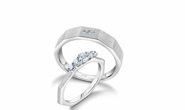Celebrate the season of commitment, with Platinum Love Bands : Rare, Precious, Unchanging just like your love