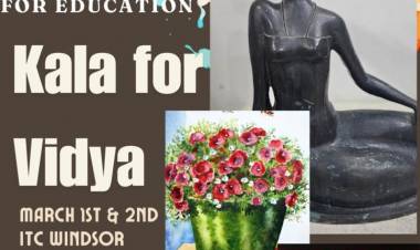 Rotary Club of Bangalore Presents "Kala for Vidya" - Painting a brighter future.