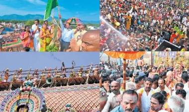 தென்காசி கோயிலில் கும்பாபிஷேக விழா கோலாகலம் அரசுத்துறைகளின் திட்டமிடலால் பக்தர்கள் சிரமமின்றி தரிசனம்