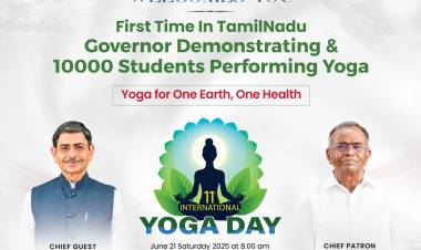 ஜூன் 21 ம் தேதி சனிக்கிழமை சர்வதேச யோகா தினம்