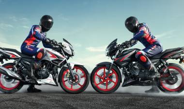 INDIA’S MOST POWERFUL 160 CC MOTORCYCLE - TVS APACHE RTR 160 NOW WITH DUAL CHANNEL ABS