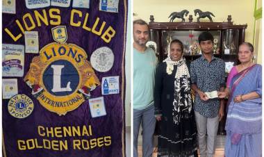 Project Number:10 Youth Welfare - Sponsored amount towards Educational Support to a 9 th std student for Stationery. Donor: Ln. Radharani.K