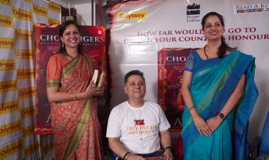 New book The Chola Tigers: Avengers of Somnath at Odyssey, Adyar in Chennai .