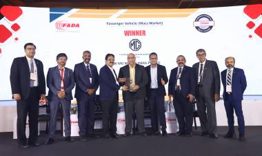 JSW MG Motor India wins two prestigious honours at the FADA Dealership Excellence Award 2025