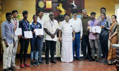 SRMIST Athletes Shine at the 39th Tamil Nadu Inter-State Junior Athletics Championship