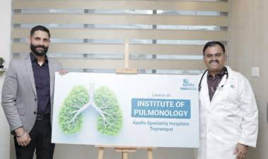Apollo Hospitals Chennai Introduces Dedicated Institute of Pulmonology with Five New Screening Program to Combat Rising Respiratory Disease Burden