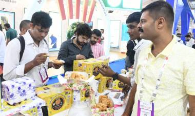 Bihar Pavilion Draws Huge Crowd at World Food India 2025