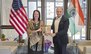 H.E. Dr. Nawab Mir Nasir Ali Khan Meets U.S. Consul General H.E. Laura Williams to Explore Trilateral Cooperation!