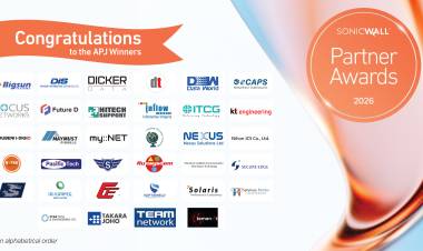 SonicWall Celebrates Its Best Partners Yet with the 2026 Partner Awards