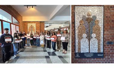 Somany Ceramics collaborates with Sharda University, Greater Noida on “Transforming Broken Tiles into Trendsetting Style”