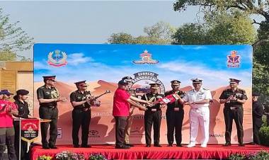 Army Chief Flags Off RannBhoomi Expedition Finale
