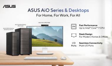 ASUS Launches V501 Desktop and AiO V400 series, Expanding Its Consumer PC Portfolio with Smart Performance and Refined Design for Every Need