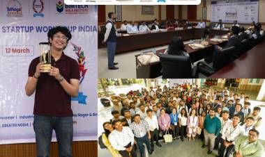 AIC BIMTECH organised Tathagat Innovest and Hosts India Edition of Startup World Cup in Greater Noida
