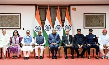 New Rajya Sabha Members Take Oath