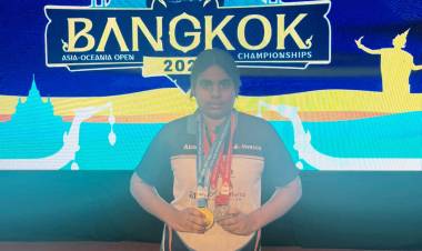 Payal - Para powerlifter trained at Aditya Mehta Foundation, wins big at Bangkok Asian Oceania Open Championship