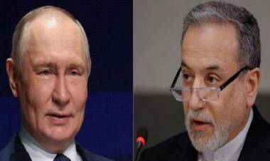 Iran’s Foreign Minister Meets Putin in Saint Petersburg Amid Conflict