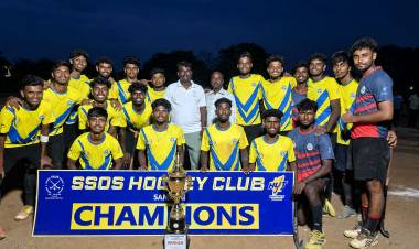 SRMIST Hockey Men’s Team Won the Gold Medal in the State Level Invitational Hockey Men’s Tournament 