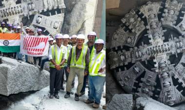 ‘Servarayan’tunnel boring machine reaches the Moolakadai area